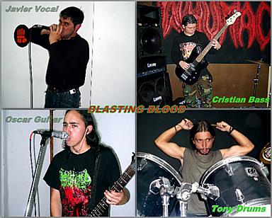 Blasting Blood - Death Metal/Grindcore - Bogotá - metal colombiano